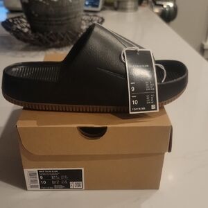 Nike Men's Black Slide Sandals